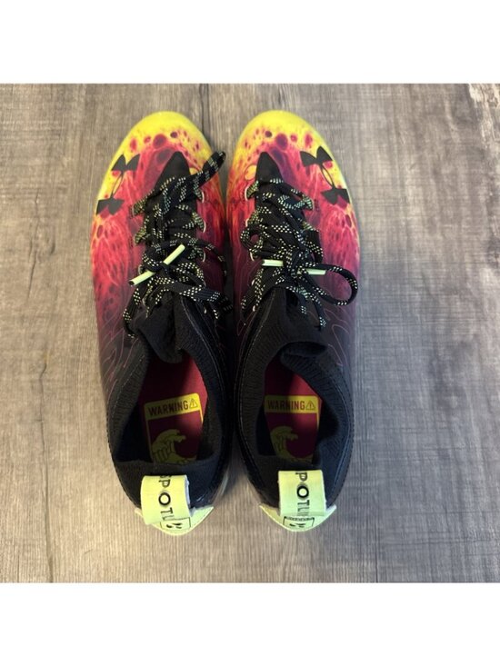 Under Armour Mens Spotlight Lux LE Drip Football Cleats Size  display picture 2